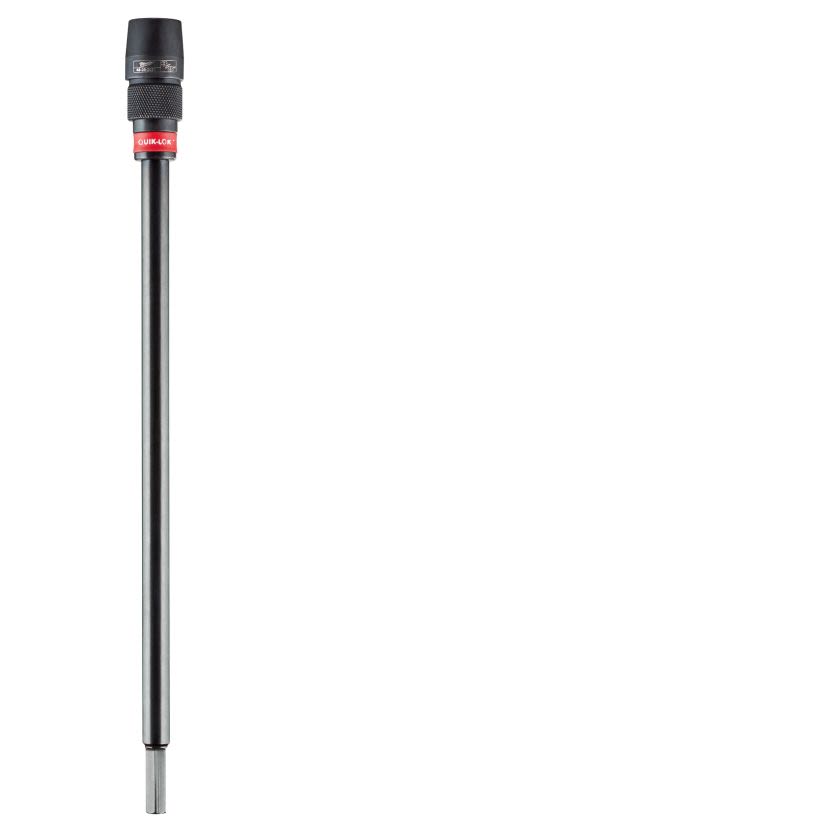 Milwaukee QUIK-LOK 48-28-2020 Hex Drive Extension, 3/8 in Drive, 1/4 in Shank, 12 in OAL